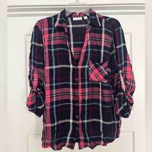 Long-sleeved flannel